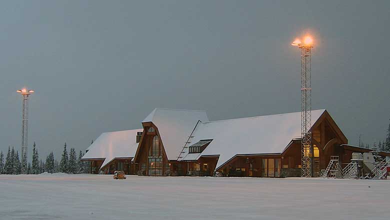ENFG Fagernes terminal i snö
