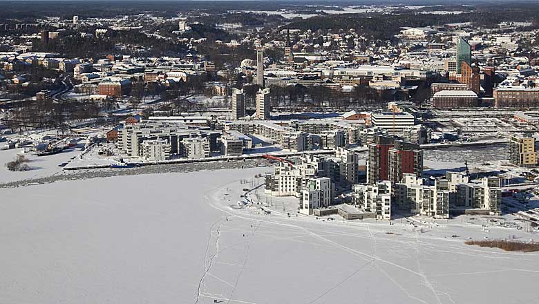Västerås i vinterskrud