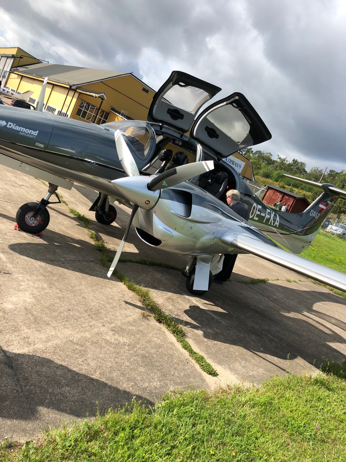Diamond DA62 på platta