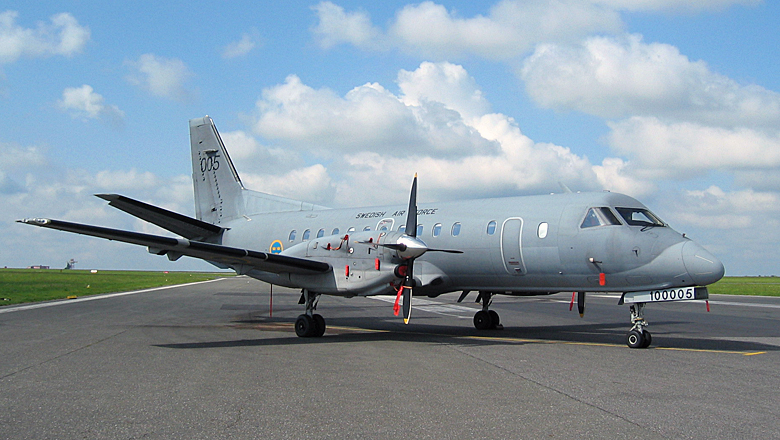 Saab 340 i Försvarsmaktens färger