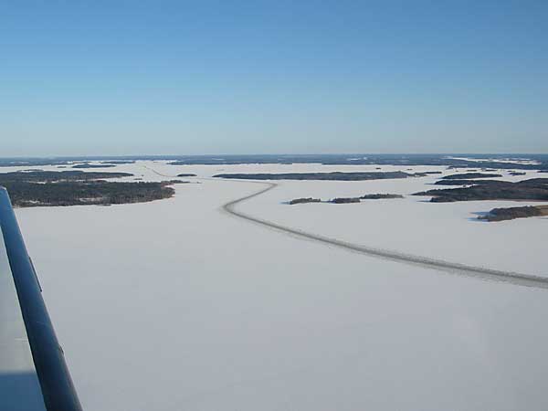Mälaren is från luften