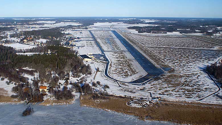 ESOW Hässlö från luften