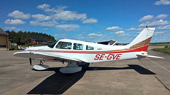 Piper Cherokee Warrior II PA28 – SE-GVE